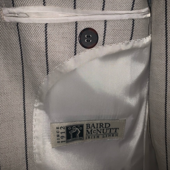 Suitsupply 32r Lazio in tan brown stripe - Picture 4 of 9